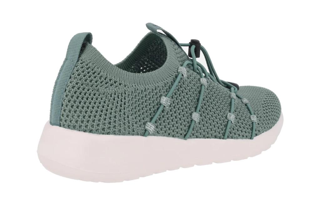 Zapatillas deportivas ultraligeras Eolution Eoligeros en color kaki para mujer