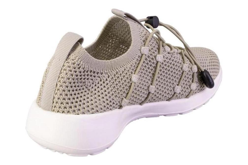 Zapatillas deportivas ultraligeras Eolution Eoligeros en color beige para mujer