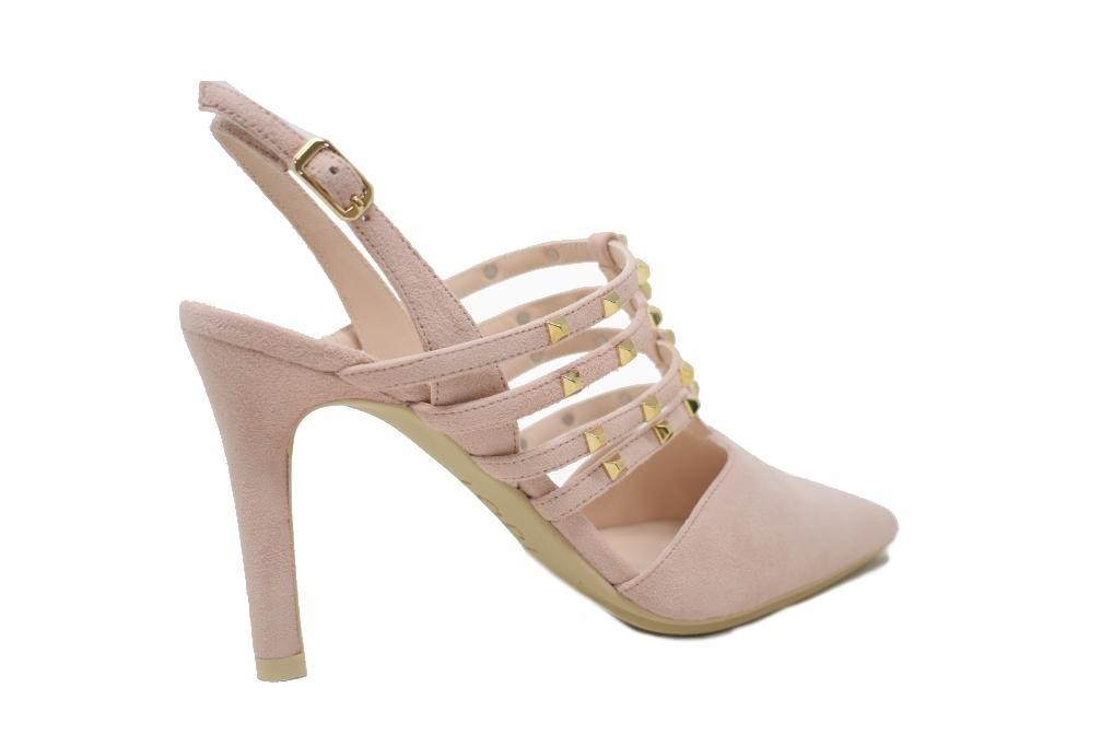 Zapatos de Tacón destalonados LODI RESTA-TP  – Zapatos de fiesta Elegantes para Mujer color rosa