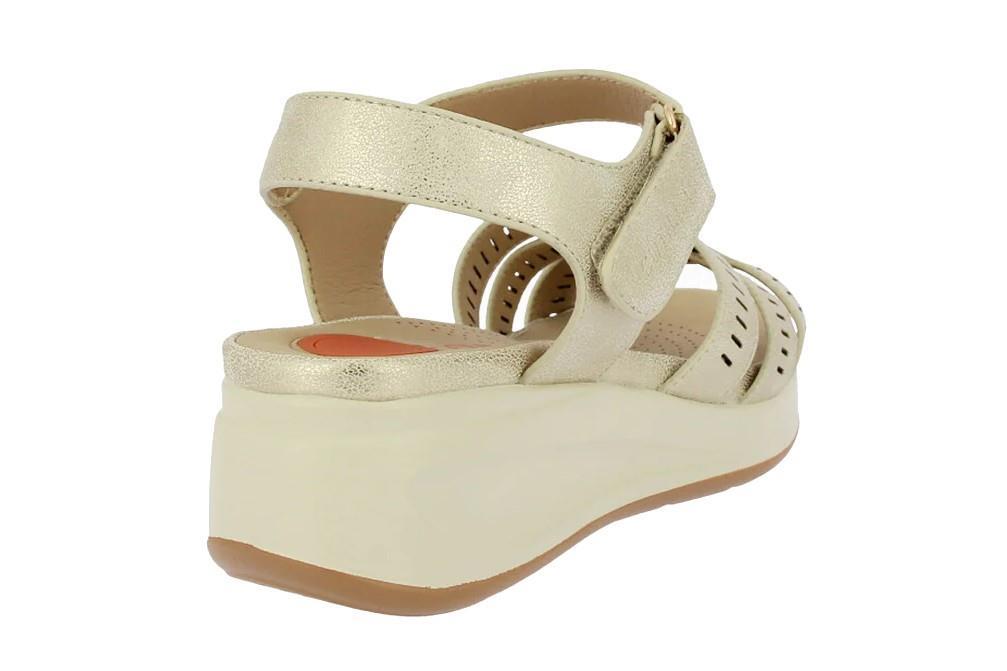Sandalias Doctor Cutillas 31615 en platino para mujer