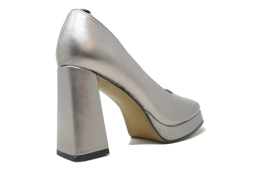 Zapatos de tacón Isteria 23176 en plomo para mujer