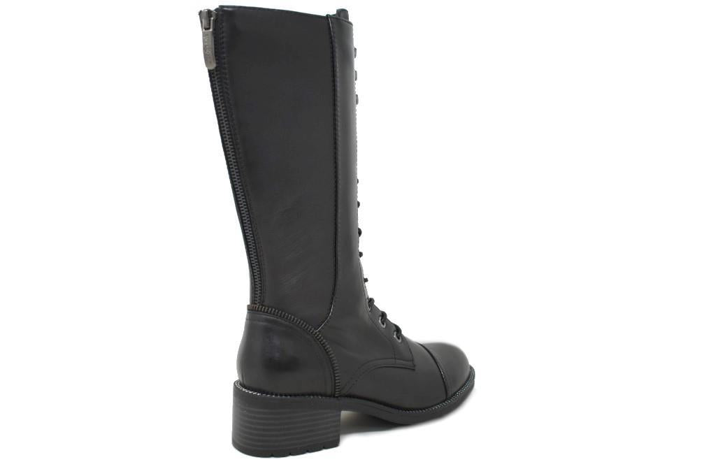 Botas militares altas Regarde Le ciel Emily 39 en negro para mujer