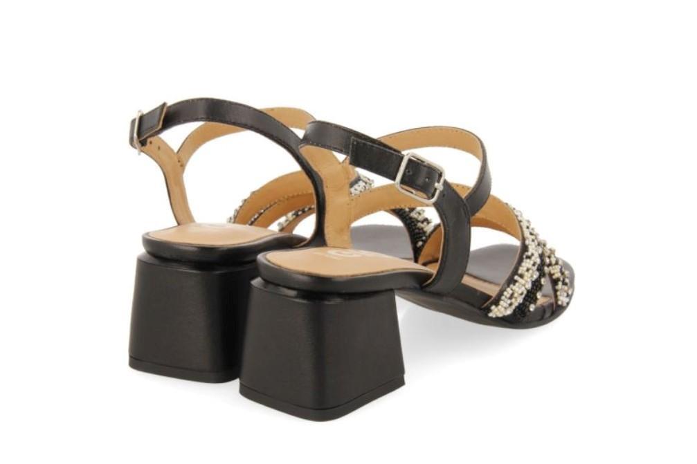 Sandalias de tacón Gioseppo BALAO 72131 en negro para mujer