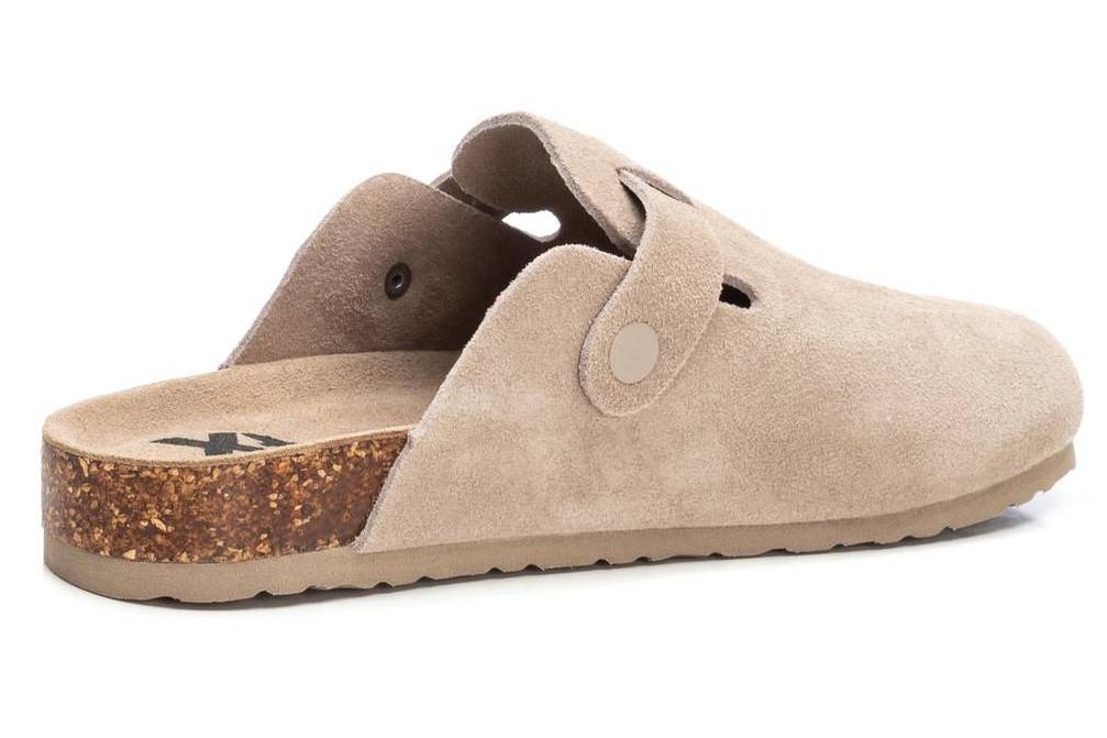 Zueco bio en beige para mujer XTI 142871 de Serraje