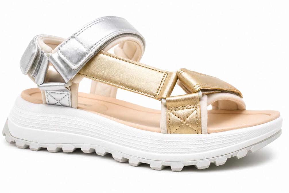 Sandalias deportivas Californianas Gioseppo Oyugis 79257 Plata con Plataforma para Mujer
