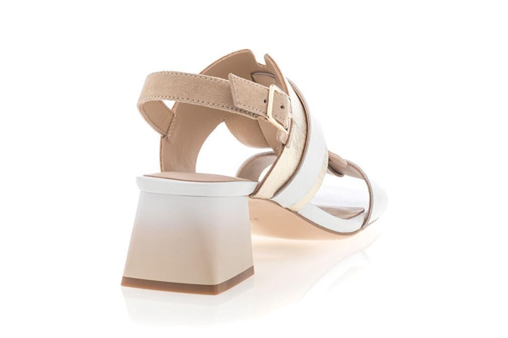 Sandalia Regarde Le Ciel Amalia-02 en blanco para mujer