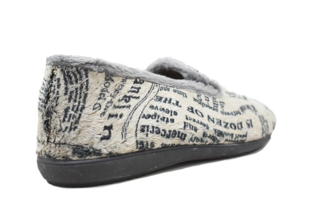Zapatillas de casa Franklin 351 en gris para hombre