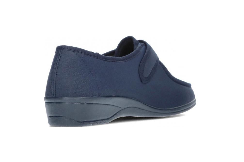 Zapatillas de casa Doctor Cutillas 746 cierre ajustable en color azul marino