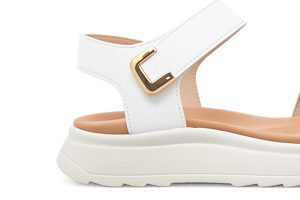 Sandalias de Cuña Kangaroos JL421 Blanco para mujer