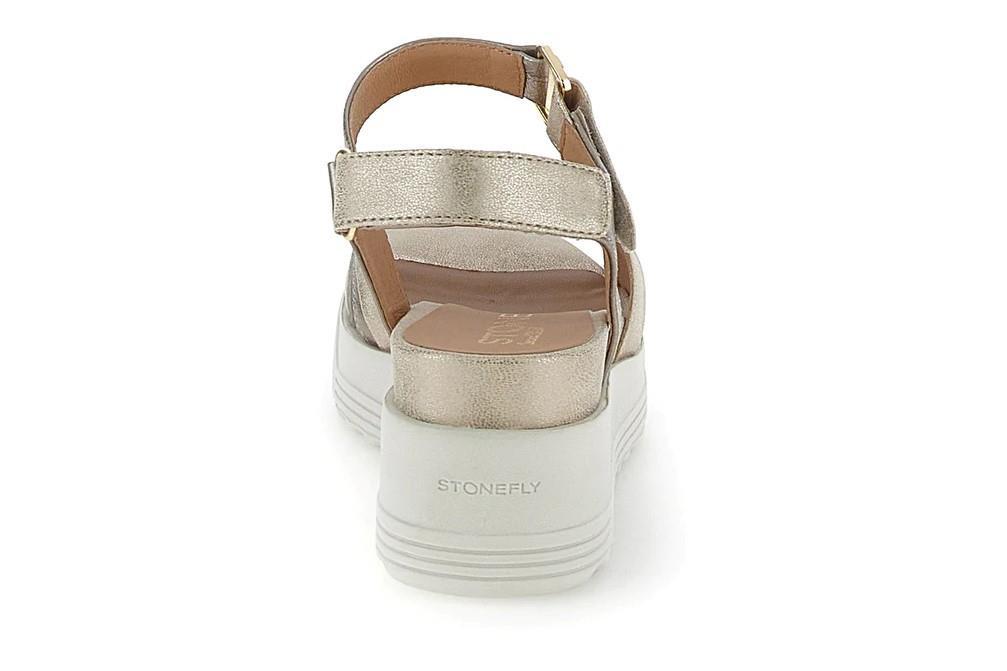 Sandalias Stonefly PARKY 26 en oro para mujer