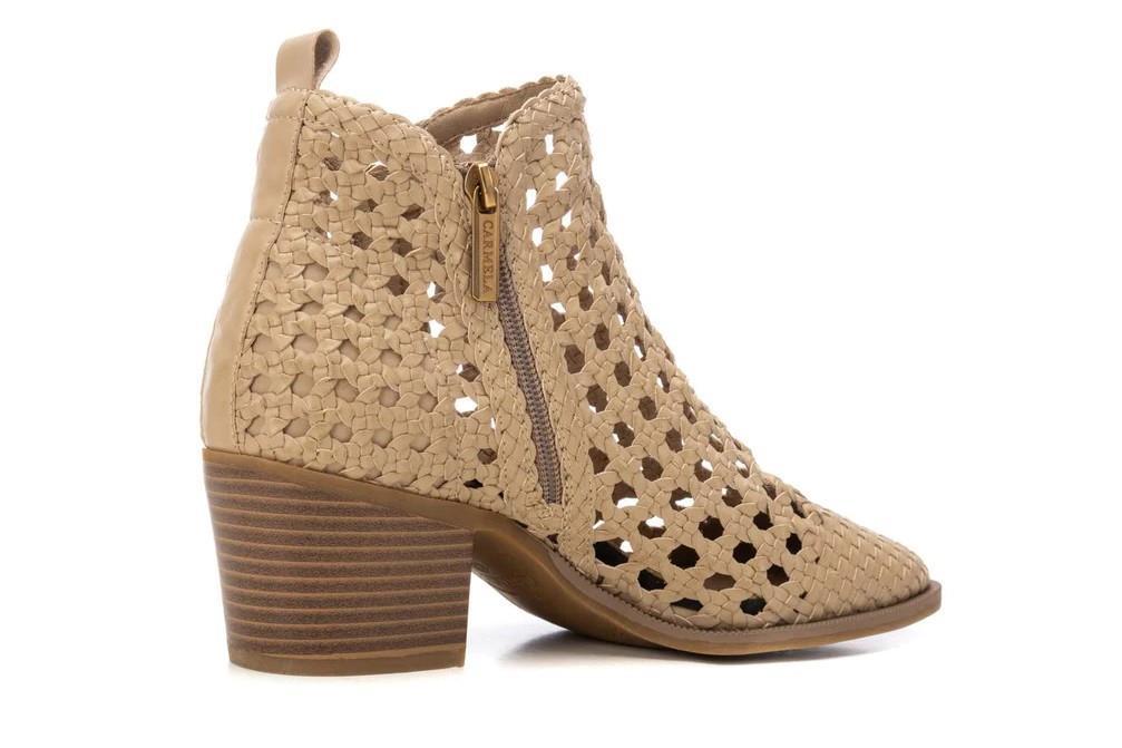 Botines de verano Carmela 162344 en beige para mujer
